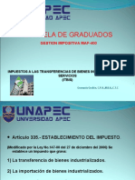 Copia de DIAPOSITIVA IMPUESTO A LA TRANSFERENCIA DE BIENES INDUSTRIALIZADO DE BIENES Y SERVICIOS ITBIS-2013