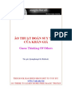 eBook Ao Thuat Doan Suy Nghi Khan Gia (Ao Thuat Gia Lam Nha Tien Tri)