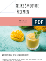 11 Heerlijke Smoothie Recepten 2020 PDF