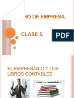 CLASE 5 - El Empresario y Los Libros Contables 