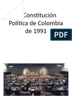 La Constitución Política de Colombia de 1991