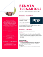 Currículo - Renata Tersarioli