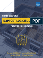 Rapport Logiciel Iarcad: Année 2022-2023