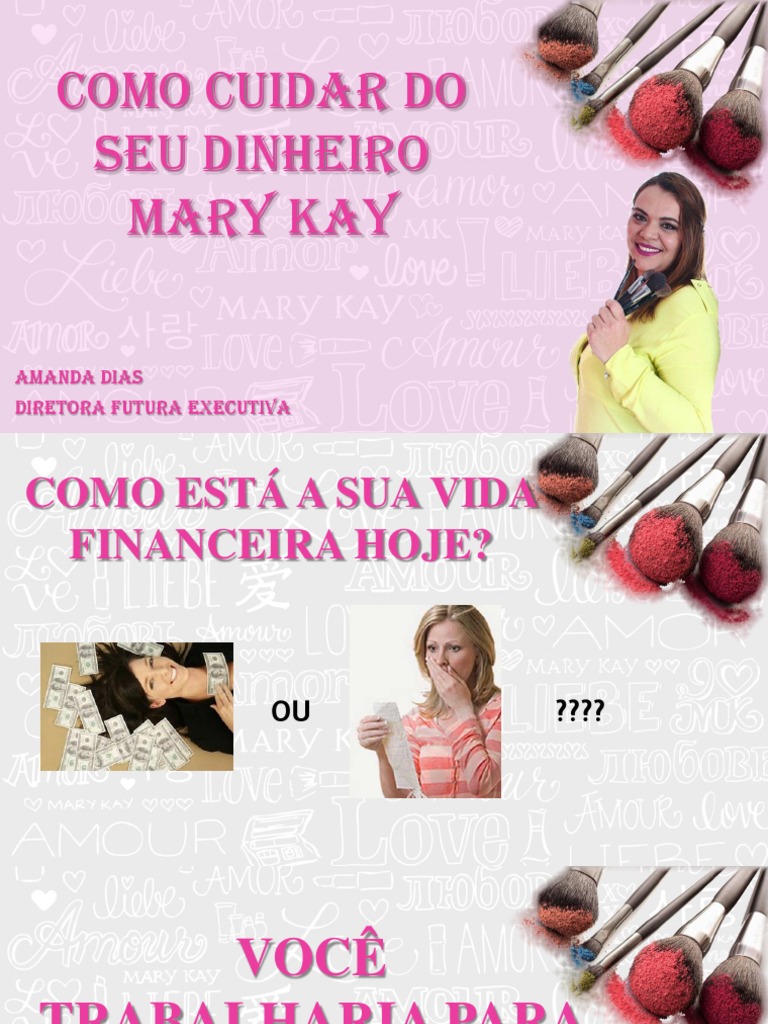 Como Cuidar do Seu Dinheiro na Mary Kay | PDF