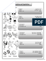 Comparative and Superlative Forms