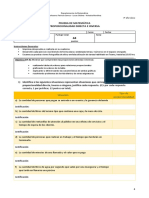 Prueba Proporcionalidad Directa e Inversa