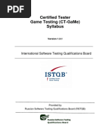 ISTQB CT GaMe Syllabus v1.0.1 LtrKuyi