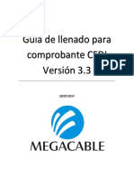 Manual Llenado CFDI 3.3 Megacable