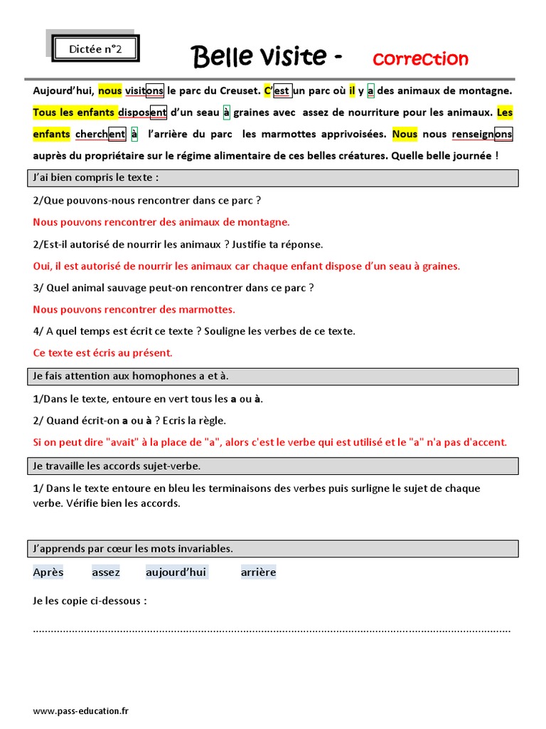 Exercice Homonyme CM1 avec Correction | PDF | Arts du langage et discipline