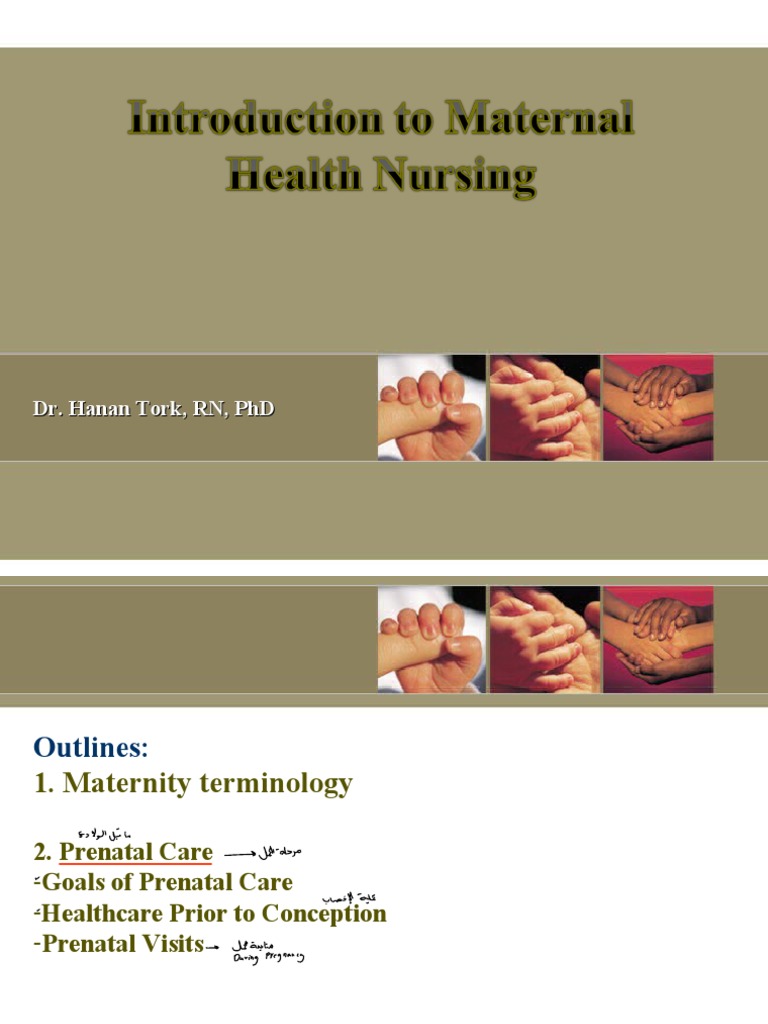 Maternity Nursing: Prenatal Care Overview | PDF | Pregnancy | Prenatal ...