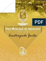 Plan Municipal de Desarrollo 2016-2018 Parral