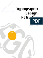 Typographics Design Process 2