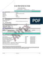 840 B2 Fire Rated Pu Foam