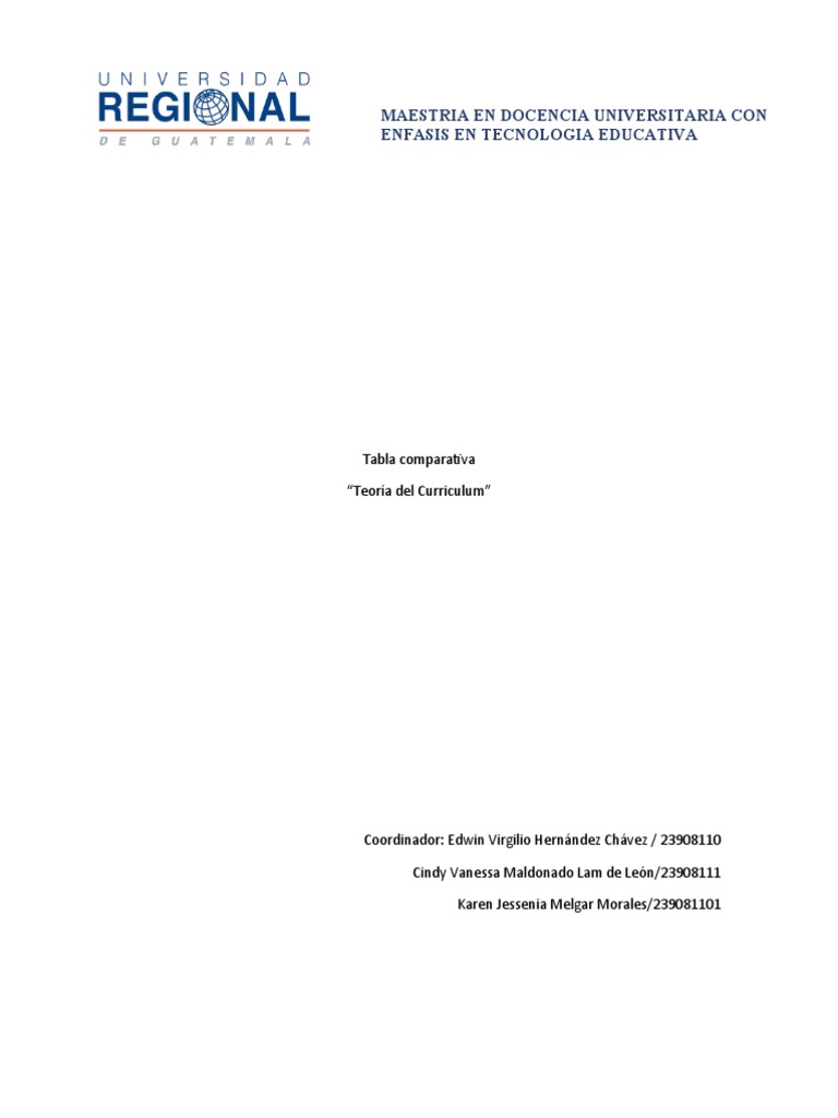 Diseño Curricular en Educación Inicial Ecuador | PDF | Plan de estudios ...