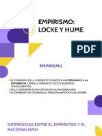 Empirismo-Locke y Humee