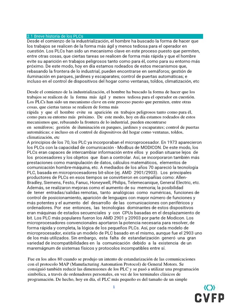 PLCs y Automatización con Python | PDF | Controlador lógico programable ...