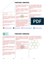 Permutaciones y Combinaciones Ejercicios Resueltos PDF