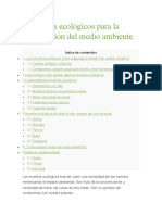 5 Inventos Ecológicos para La Preservación Del Medio Ambiente