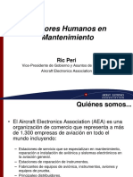 AEA - Human Factors in Maintenance Spanish 2019 PDF