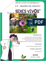 Seres Vivos Informe PDF