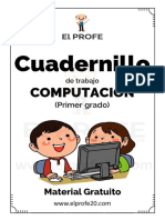 Cuaderno de Trabajo de Computación de Primer Grado