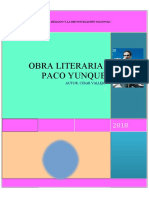 Monografia Paco Yunque
