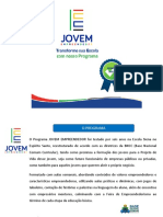 Programa de empreendedorismo para jovens com jogos e personagens