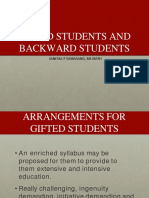 39 - Drill 11 - Gifted and Backward Students