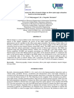 9 Adaptive Threshold To Compensate The Effect of Muscle Fatigue On Elbow-Joint Angle Estimation Based On Electromyography