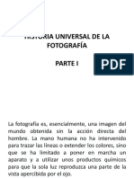 Historia Universal de La Fotografía Parte I PDF