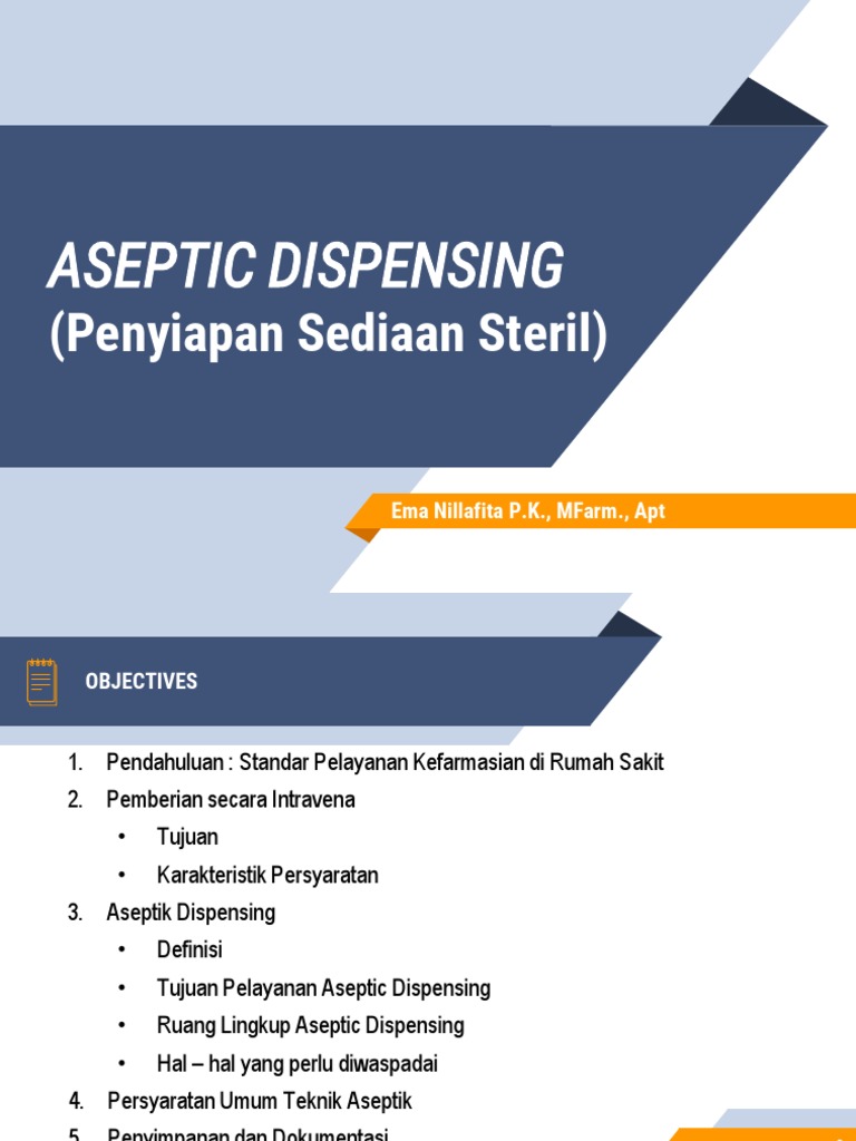 Aseptic Dispensing 110820 PDF