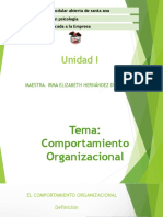 Presenatcion - El Comportamiento Organizacional PAE