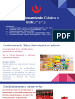 Condicionamiento Clásico e Instrumental PDF