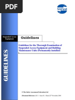 Cradle Inspection Procedure