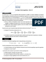 TD N°2 Electromagnétisme ESEFA