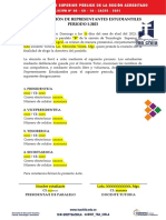 Acta de Representantes Estudiantiles - Dii - 5a - Ii - 2022