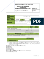 DESEMPEÑO - PARCIAL 3 Inglés III. UNIVERSIDAD TANGAMANGA