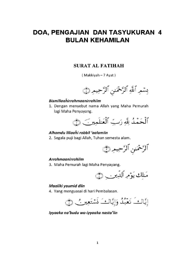 Doa 4blnan | PDF