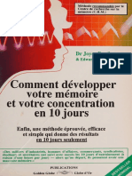 Comment Développer Votre Concentration Et Votre Mémoire en 10 Jours (Joyce Brothers, Edward P. F. Eagan) (Z-Library) PDF