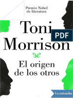 El Origen de Los Otros - Toni Morrison