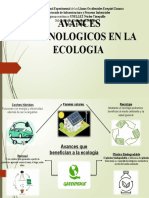 Avances Tecnologicos en La Ecologia