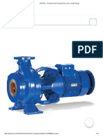 KWP-Bloc - Horizontal Volute Casing Pump in Close-Coupled Design