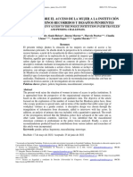 El Acceso de La Mujer A Las Instituciones Policiales