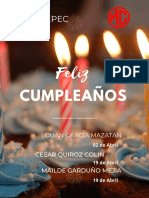 Feliz Cumpleaños PDF