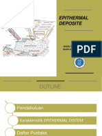 Epithermal - Ore Minerals - 202121020 - Anggi Simanullang PDF