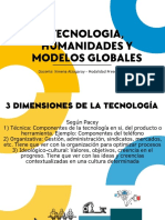 Tecnología, humanidades y modelos globales