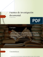 Fuentes de Investigación Documental