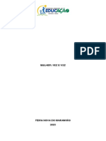 Projeto Dia Da Mulher - Semed PDF