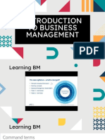 1.1 Introduction To Business Management