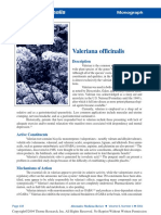 Treating Primary Insomnia The Efficacy of Valerian and Hops